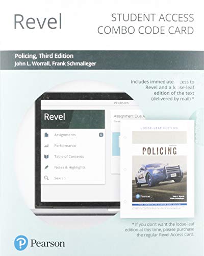 Book Revel for Policing (Justice Series) -- Combo Access Card free