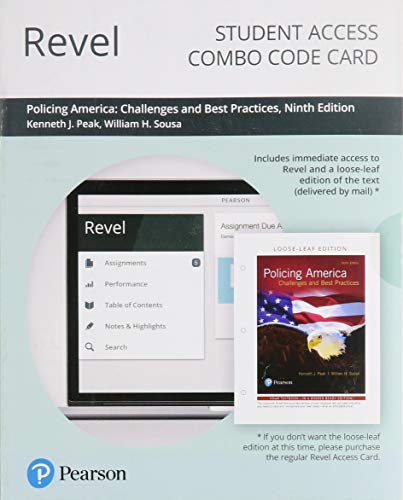Book Revel for Policing America: Challenges and Best Practices -- Combo Access Card free