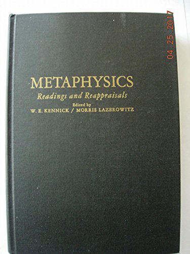 Book METAPHYSICS Readings and Reappraisals free