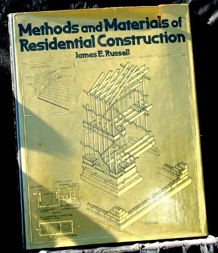 Book Methods And Materials Of Residential Construction free