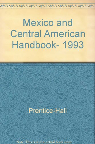 Book Mexico And Central American Handbook, 1993 free