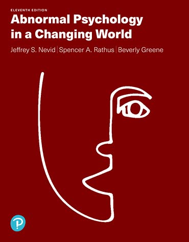 Book Abnormal Psychology In A Changing World 11th edition free
