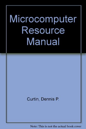 Book Microcomputer Resource Manual: Software And Applications free
