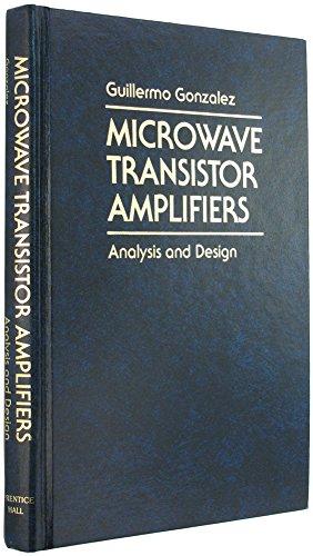 Book Microwave Transistor Amplifiers: Analysis and Design free