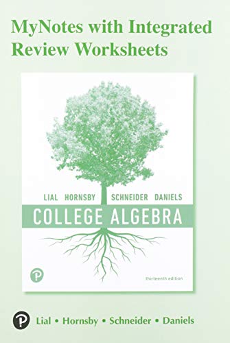 Book MyNotes for College Algebra free