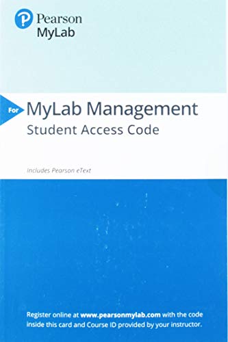 Book 2019 MyLab Management with Pearson eText -- Access Card -- for Fundamentals of Human Resource Management free