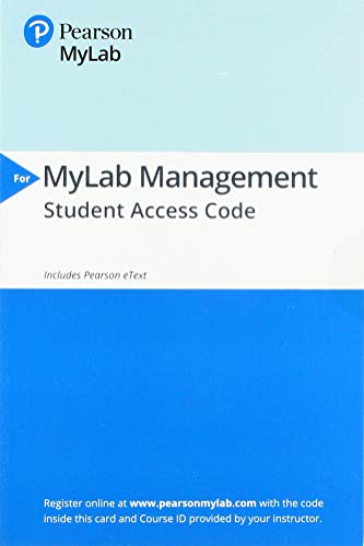 Book 2019 MyLab Management with Pearson eText -- Access Card -- for Human Resource Management free