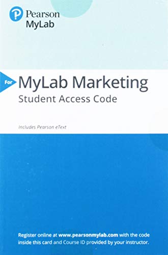 Book 2019 MyLab Marketing with Pearson eText -- Access Card -- for Global Marketing free