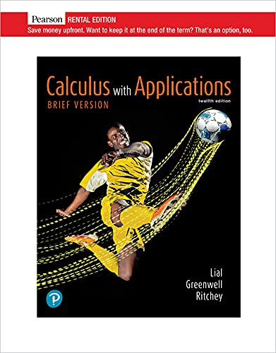 Book Calculus with Applications, Brief Version , 12th Edition free