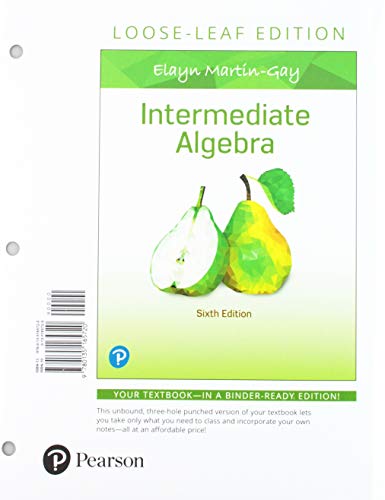Book Intermediate Algebra, Loose-Leaf Edition Plus MyLab Math with Pearson eText -- Access Card Package free