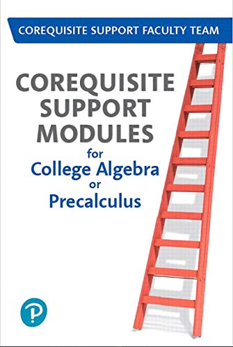 Book Corequisite Support Modules for College Algebra or Precalculus -- Access Card PLUS Workbook Package free