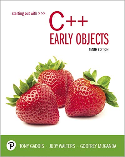 Book Starting Out with C++: Early Objects Plus MyLab Programming with Pearson eText -- Access Card Package free