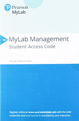 Book 2019 MyLabManagement with Pearson eText-- Access Card -- for Fundamentals of Management: Essential Concepts and Applications free