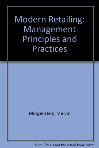 Book Modern Retailing: Management Principles and Practices free