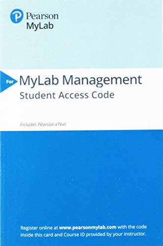 Book MyLab Management with Pearson eText -- Access Card -- for International Business free