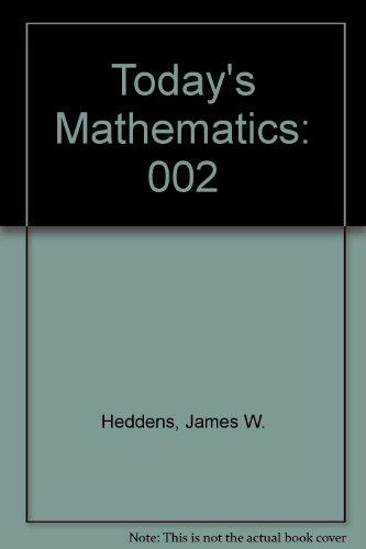 Book Today's Mathematics free