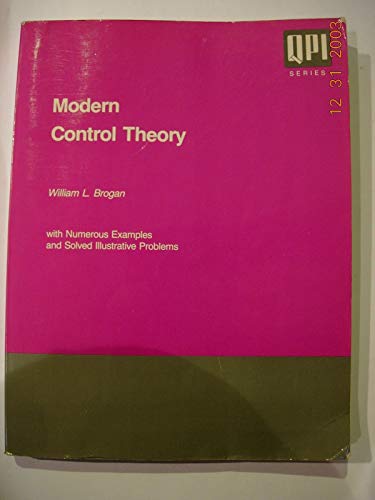 Book Modern Control Theory free