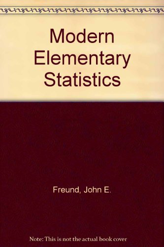 Book *Modern Elementary Stats ** free
