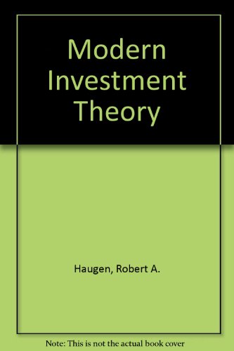 Book Modern investment theory free