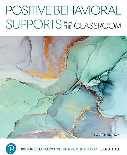 Book Positive Behavioral Supports for the Classroom (2-downloads) free