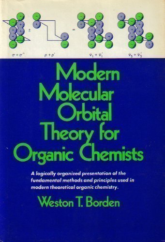 Book Modern molecular orbital theory for organic chemists free