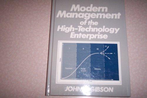 Book Modern Management Of The High-technology Enterprise (prentice-hall International Series In Industrial & Systems Engineering) free