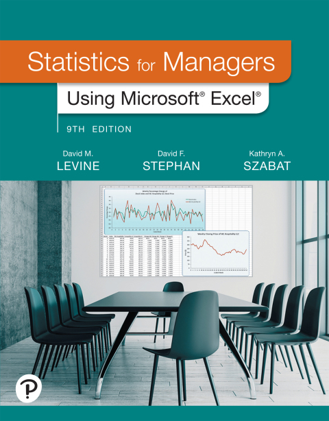 Book Statistics for Managers Using Microsoft Excel free