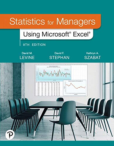 Book MyLab Statistics with Pearson eText -- Access Card -- for Statistics for Managers Using Microsoft Excel (18-Weeks) (9th Edition) free