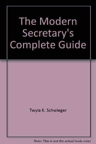 Book The Modern Secretary's Complete Guide free