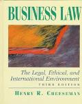 Book Business Law: The Legal, Ethical, and International Environment (3rd Edition) free