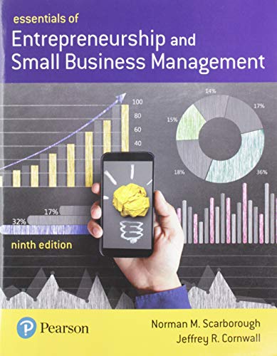 Book Essentials of Entrepreneurship and Small Business Plus 2019 MyLab Entrepreneurship with Pearson eText -- Access Card Package free