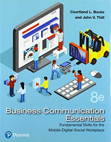 Book Business Communication Essentials + 2019 MyLab Business Communication with Pearson eText -- Access Card Package (8th Edition) free