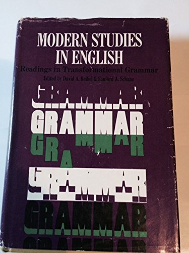 Book Modern Studies in English: Readings in Transformational Grammar free