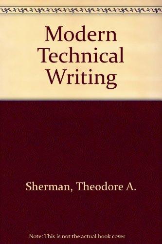 Book Modern technical writing free