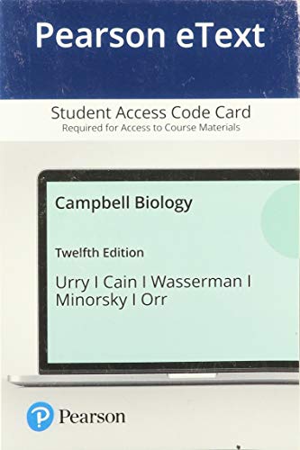 Book Pearson eText for Campbell Biology -- Access Card free