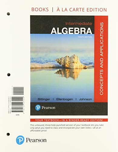 Book Intermediate Algebra: Concepts and Applications, Loose-Leaf Edition Plus MyLab Math with Pearson eText -- 18 Week Access Card Package free