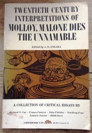 Book Beckett's " Molloy " , " Malone Dies " , " The Unnamable " : A Collection of Critical Essays (20th Century Interpretations) free