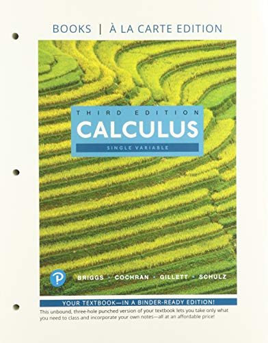 Book Calculus, Single Variable, Loose-Leaf Edition Plus MyLab Math with Pearson eText - 18-Week Access Card Package (3rd Edition) free
