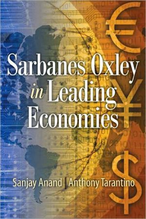 Book Sarbanes Oxley in Leading Economies (Pearson Custom Business Resources) free
