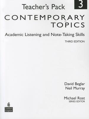 Book Contemporary Topics 3: Academic Listening and Note-Taking Skills, Teacher's Pack free