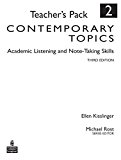 Book Contemporary Topics 2: Academic Listening and Note-Taking Skills, Teacher's Pack free