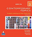 Book Contemporary Topics 3: Academic Listening and Note-Taking Skills, 3rd Edition free