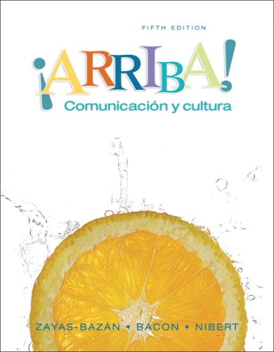 Book Arriba: Comunicacion Y Cultura Student Edition Value Pack (includes Myspanishlab With E-book Student Access  For Arriba: Comunicacion Y Cultura & Myspanishlab Headset Coupon) free