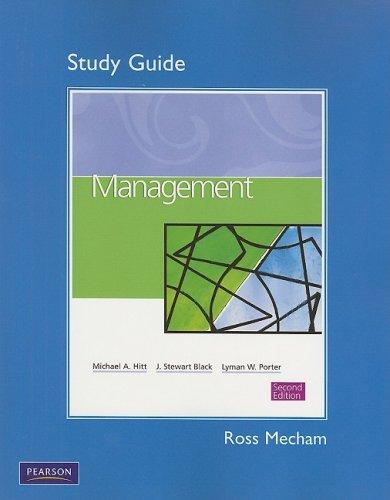 Book Study Guide for Management free