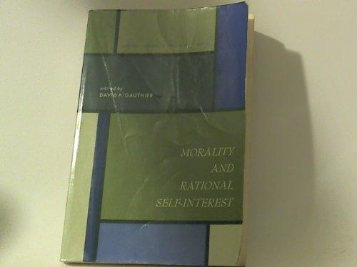 Book Morality and Rational Self-interest (Central Issues in Philosophy) free