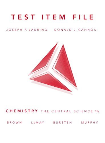 Book Test Item File (Chemistry the Central Science) free