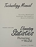 Book Technology Manual : Elementary Statistics Picturing the World free