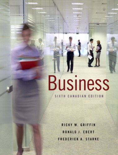 Book Business, Sixth Canadian Edition and Student Access Kit for MyBusinessLab free
