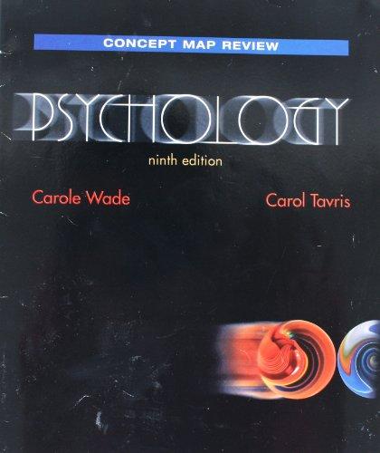 Book Psychology: Concept Map Booklet free