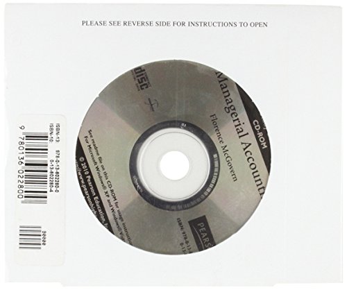 Book Study Guide Cd For Managerial Accounting free